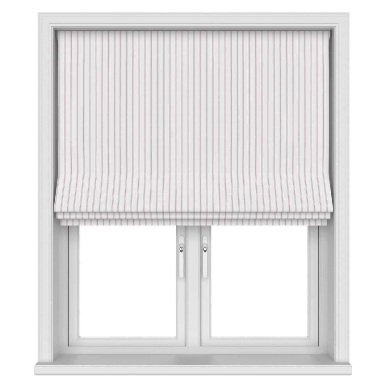 Laura Ashley Burnsall Stripe Mulberry Motorised - Image 3