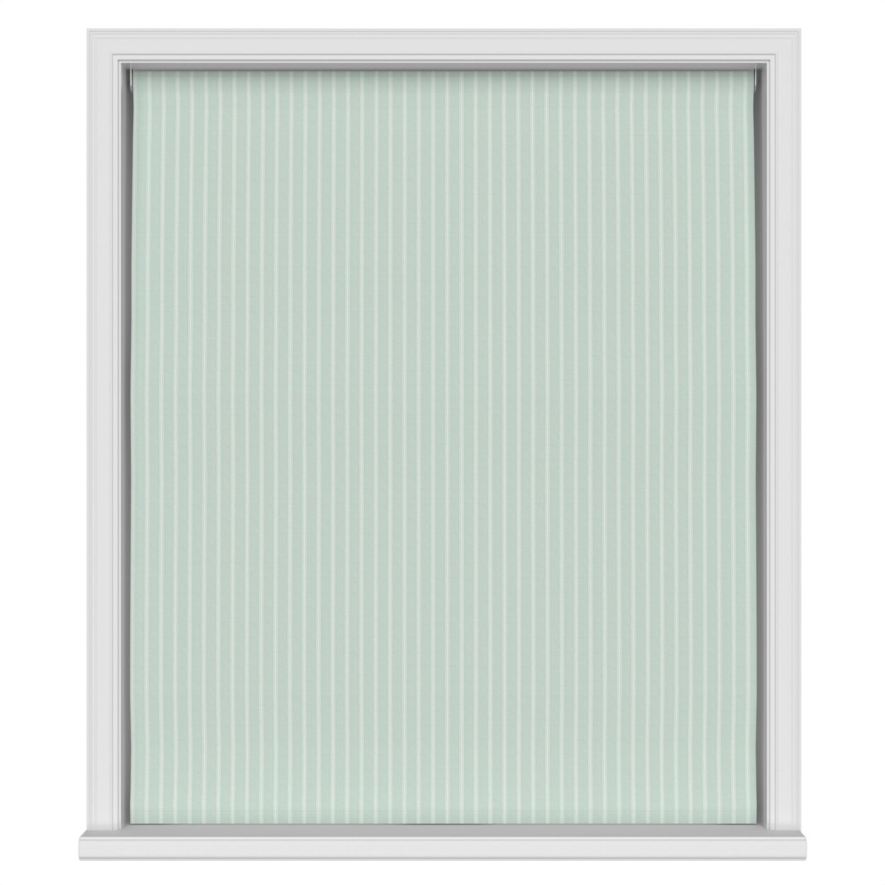 Laura Ashley Burnsall Stripe Smoke Green Motorised - Image 2