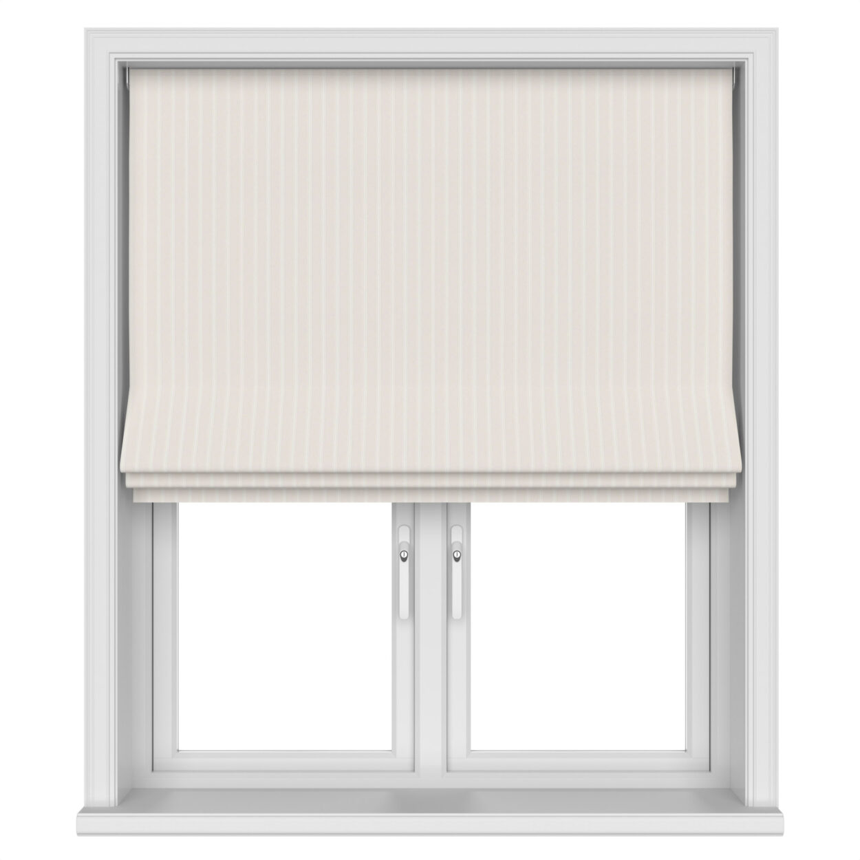 Laura Ashley Burnsall Stripe White Sands Motorised - Image 3