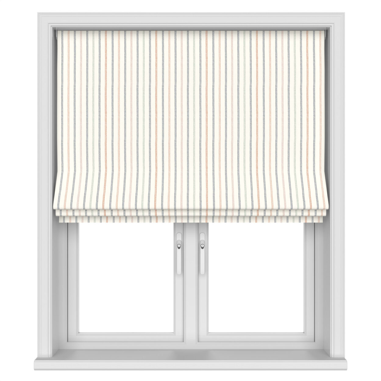 Laura Ashley Candy Stripe Apricot Motorised - Image 3