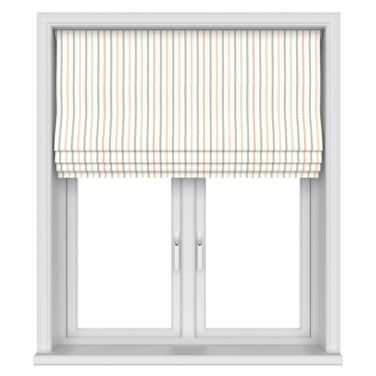 Laura Ashley Candy Stripe Apricot Motorised - Image 4