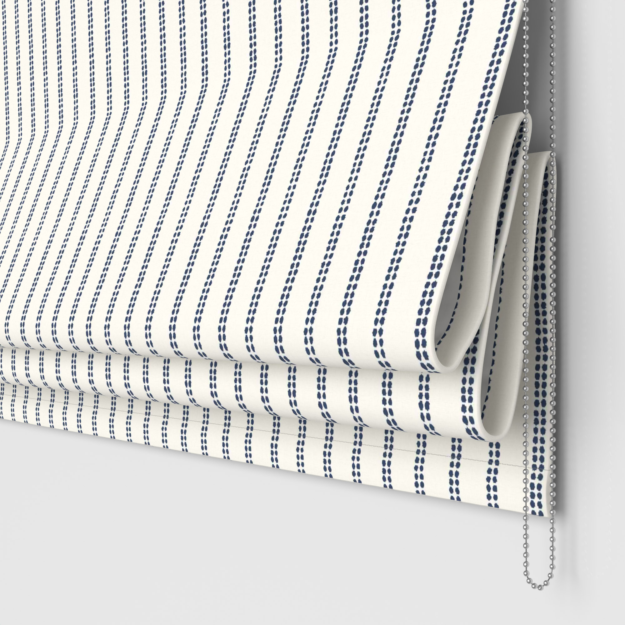 Laura Ashley Candy Stripe French Navy - Image 2