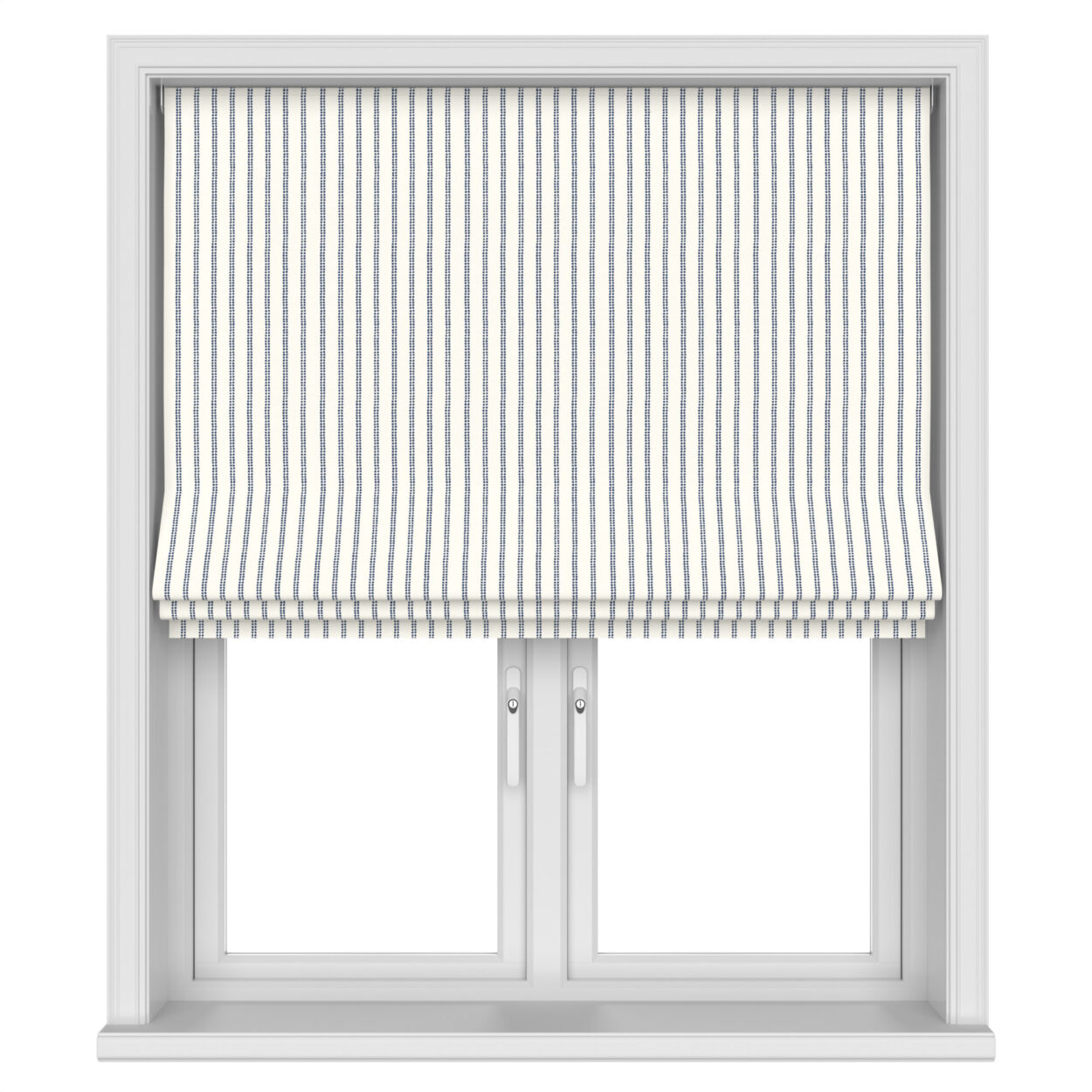 Laura Ashley Candy Stripe French Navy Motorised - Image 3