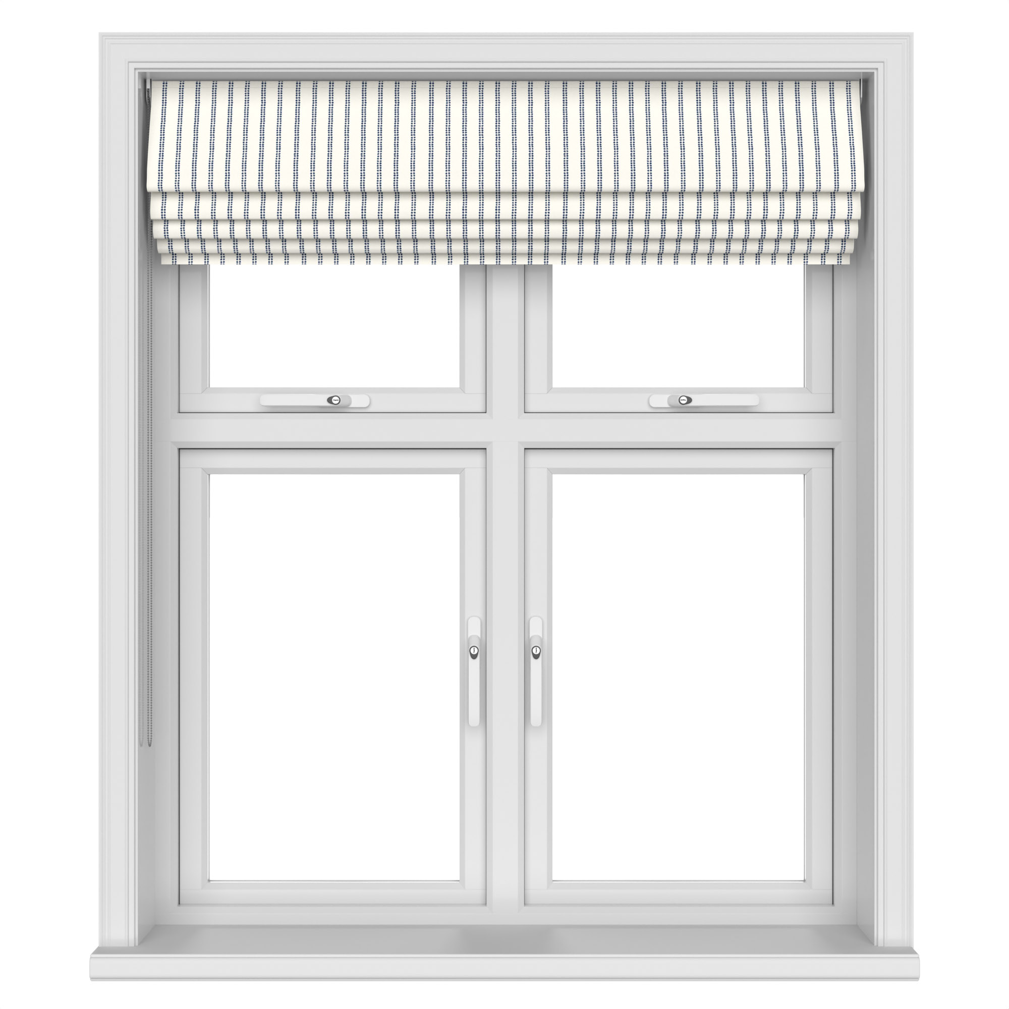 Laura Ashley Candy Stripe French Navy - Image 6