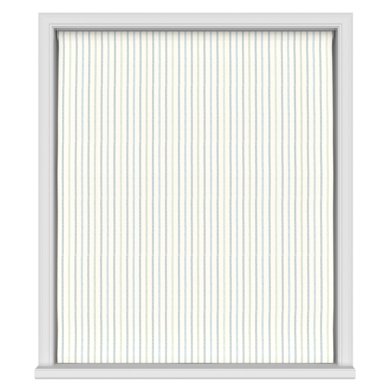 Laura Ashley Candy Stripe Newport Blue Motorised - Image 2