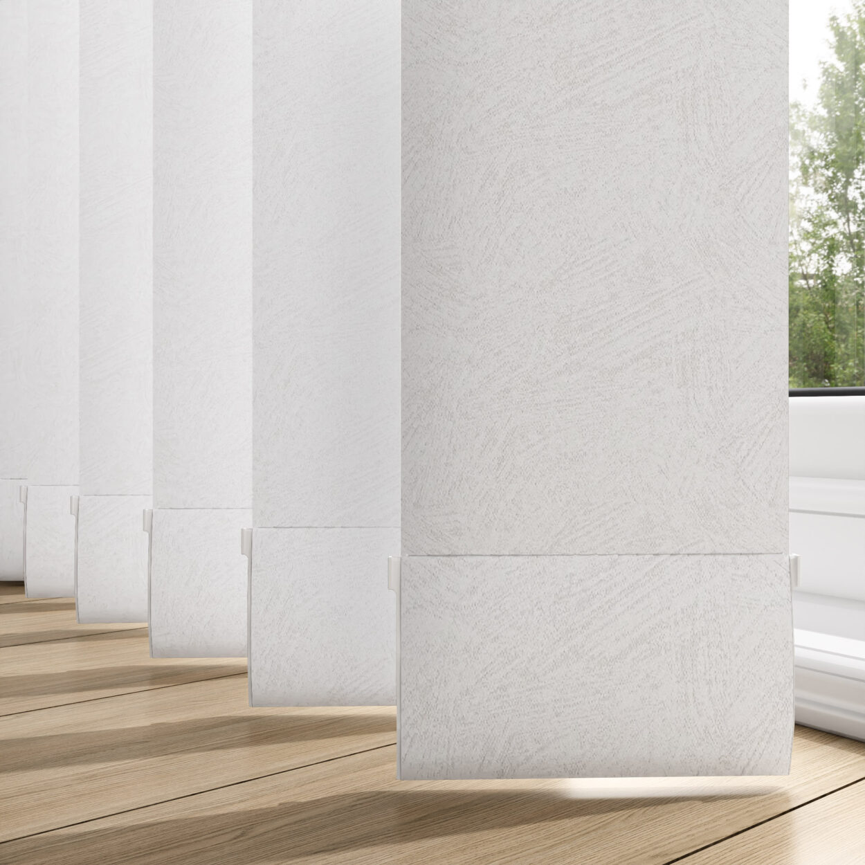 Romany White 127mm Replacement Slats