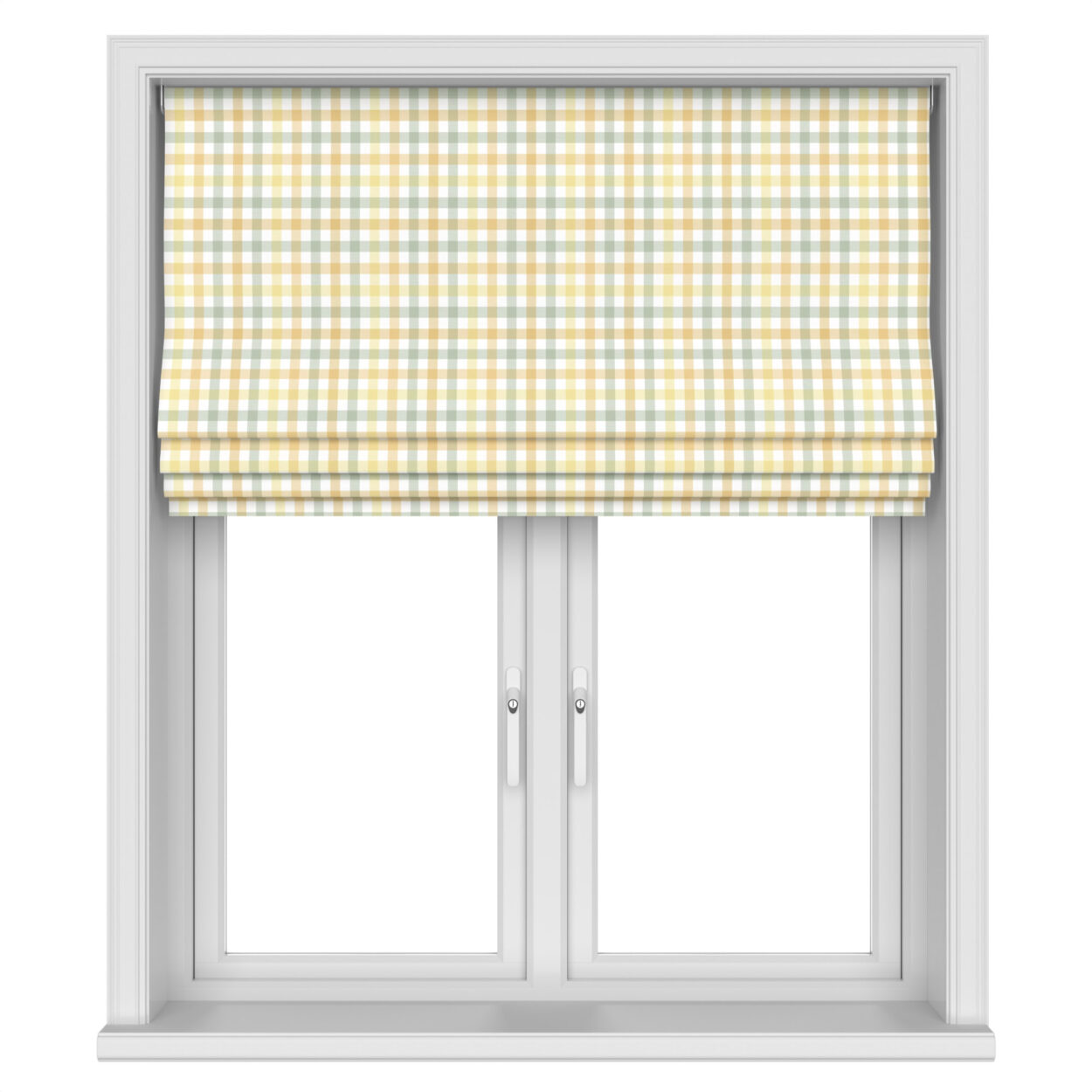 Laura Ashley Cove Check Ochre Motorised - Image 4