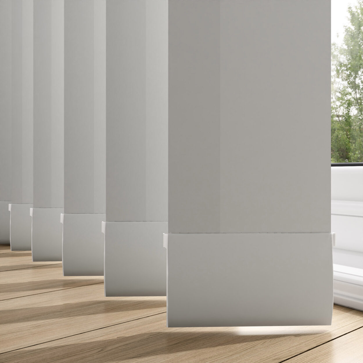 Splash Grey Whisper 127mm Replacement Slats