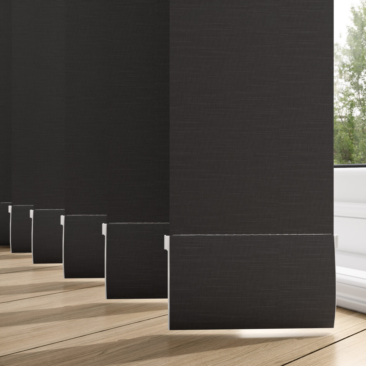 Hayworth Midnight 127mm Replacement Slats