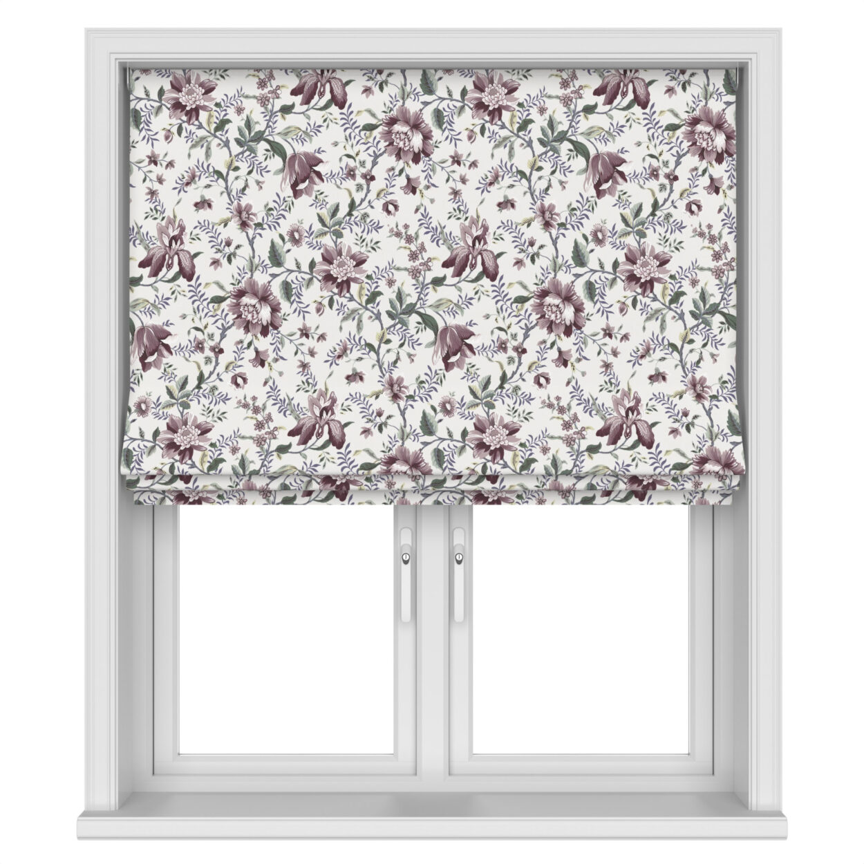 Laura Ashley Editas Garden Blackberry Purple Motorised - Image 3