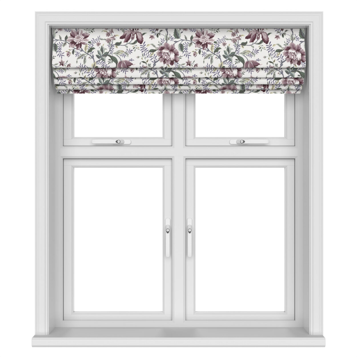 Laura Ashley Editas Garden Blackberry Purple Motorised - Image 5