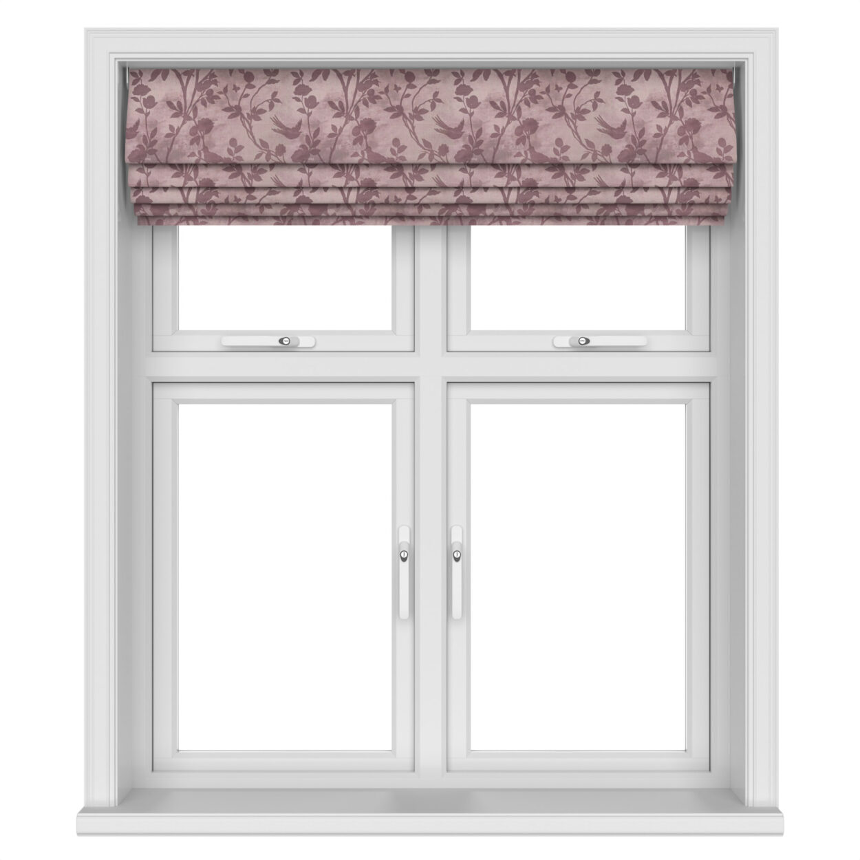 Laura Ashley Eglantine Silhouette Woven Mulberry Motorised - Image 5