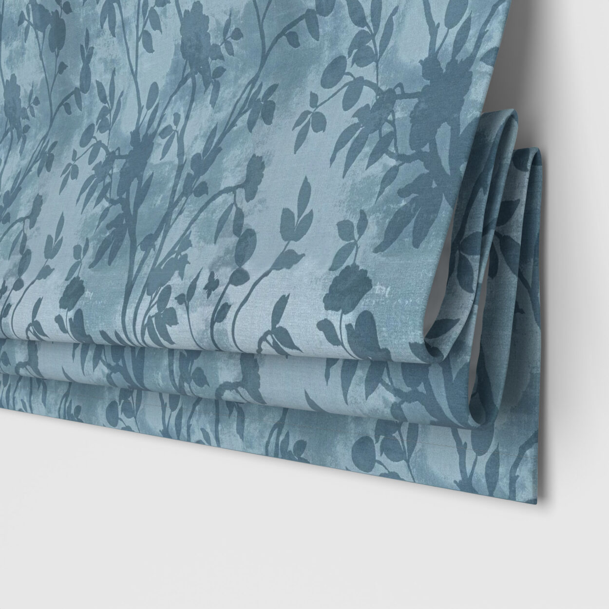 Laura Ashley Eglantine Silhouette Woven Seaspray Motorised