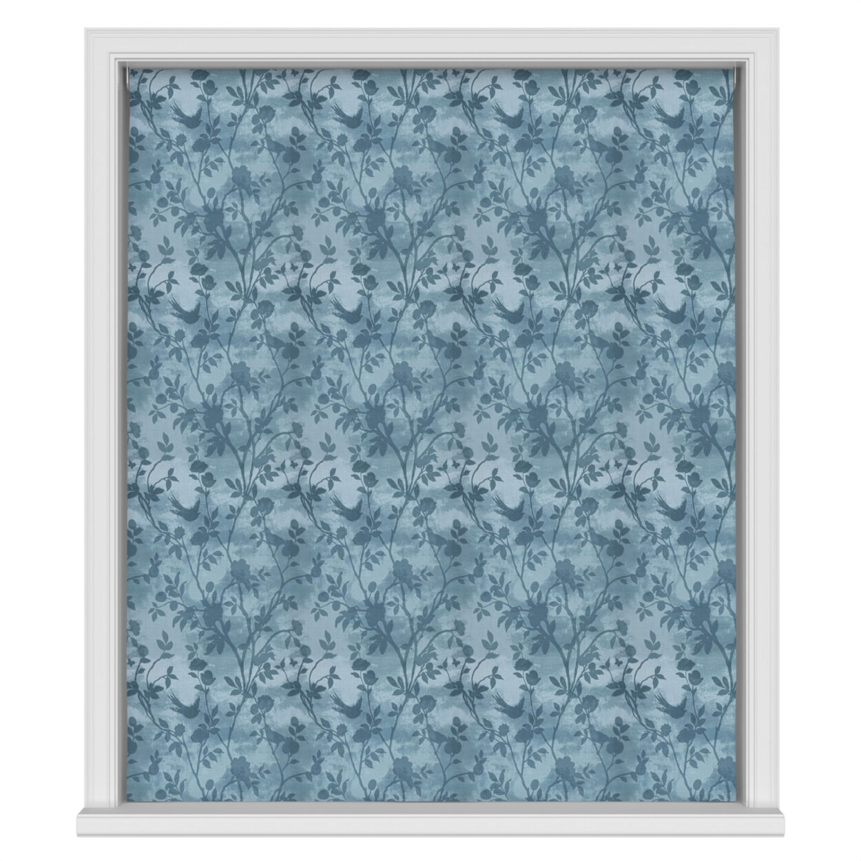 Laura Ashley Eglantine Silhouette Woven Seaspray Motorised - Image 2