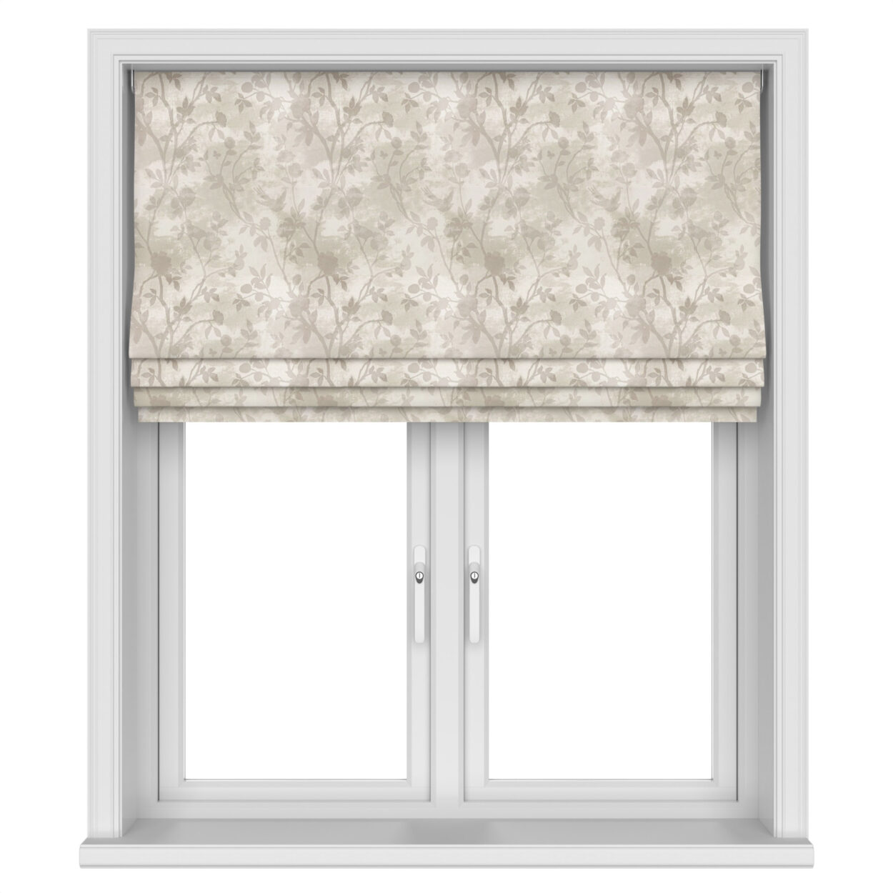 Laura Ashley Eglantine Silhouette Woven White Sands Motorised - Image 4