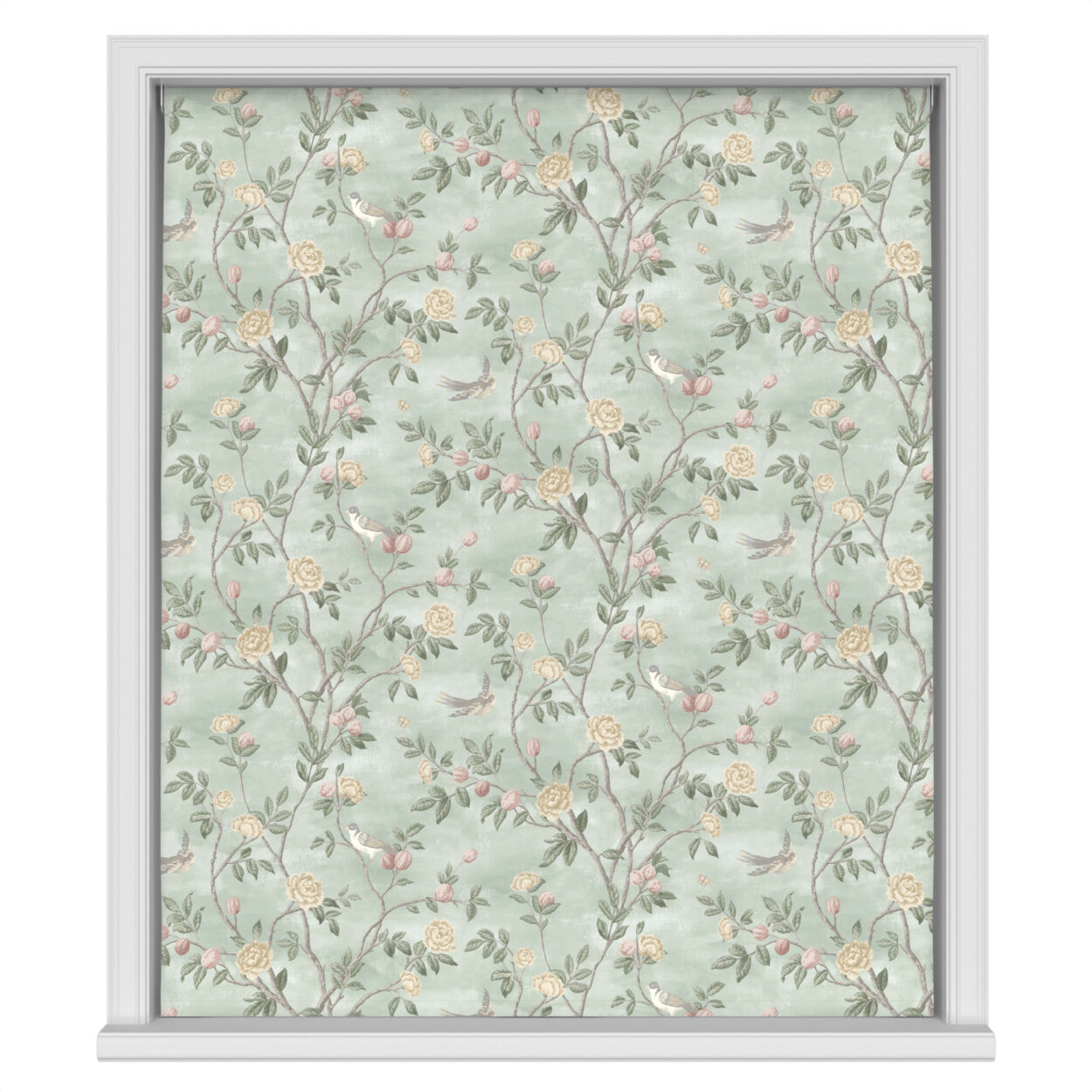 Laura Ashley Eglantine Smoke Green Motorised - Image 2