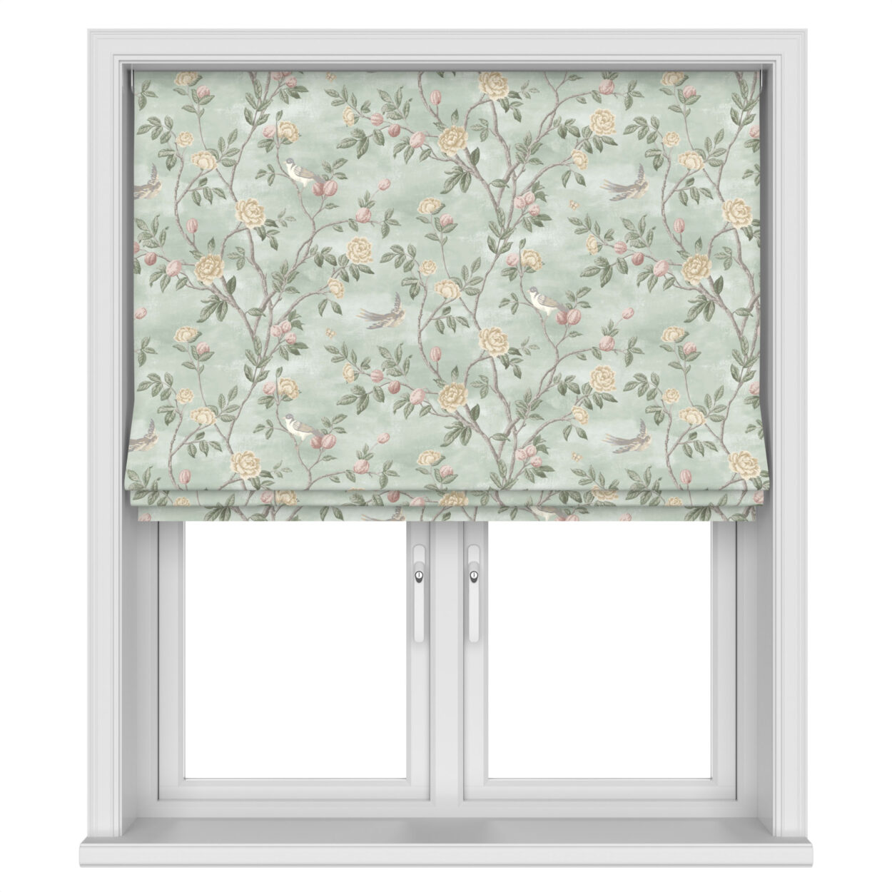 Laura Ashley Eglantine Smoke Green Motorised - Image 3