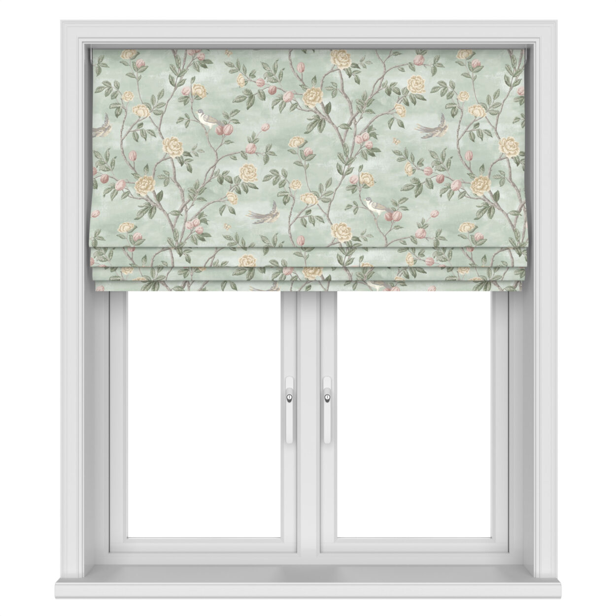 Laura Ashley Eglantine Smoke Green Motorised - Image 4