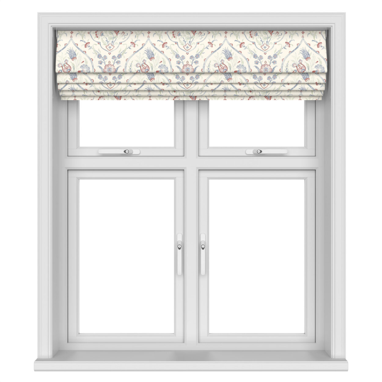Laura Ashley Foscot Damask Crimson Red Motorised - Image 5