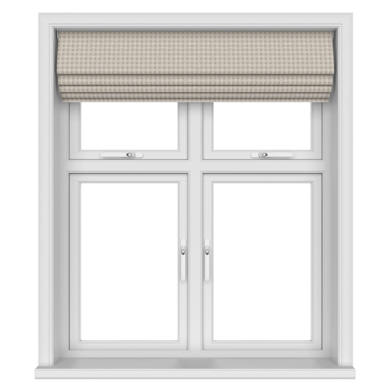 Laura Ashley Gingham Almond Motorised - Image 5