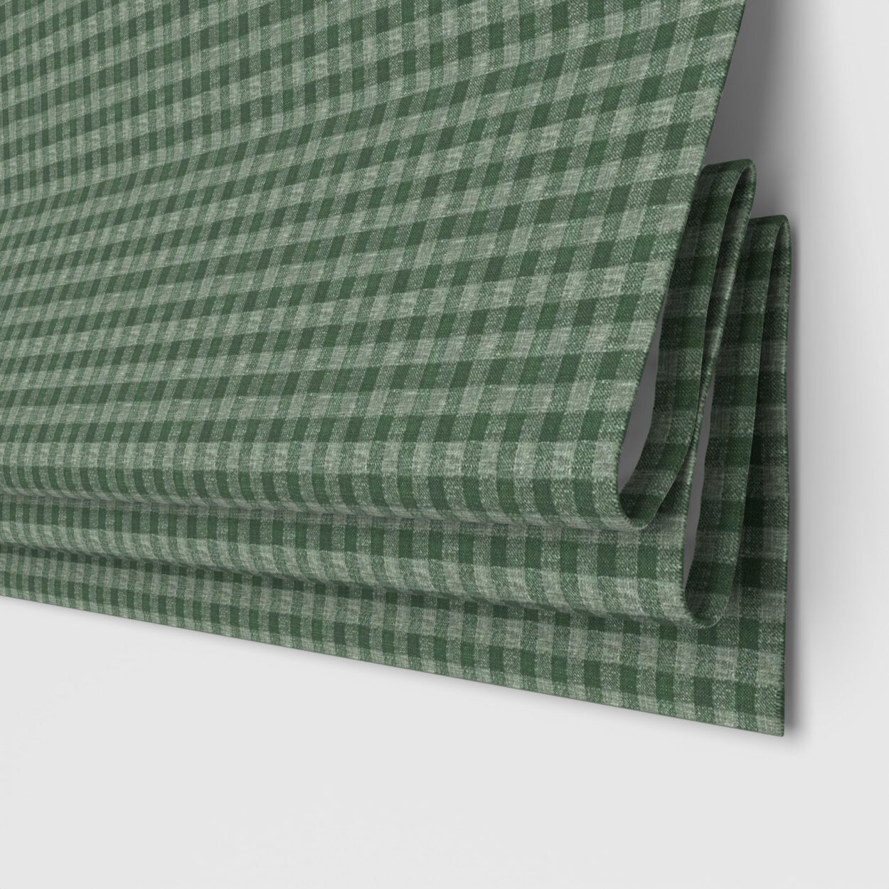 Laura Ashley Gingham Bottle Green Motorised