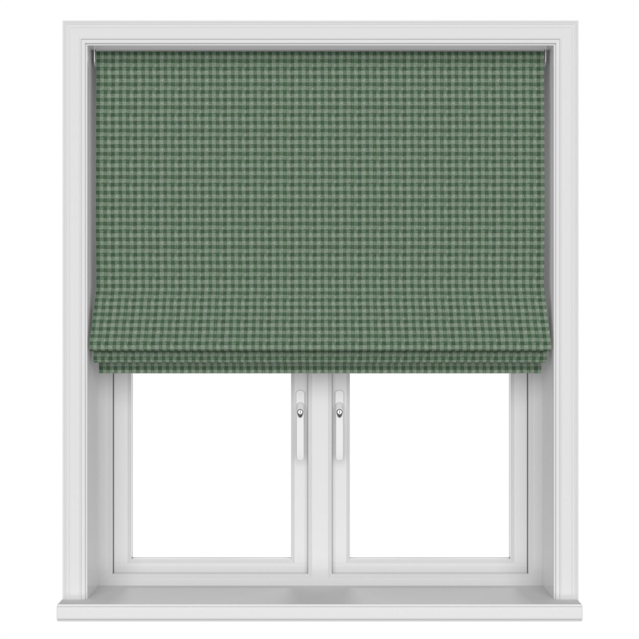 Laura Ashley Gingham Bottle Green Motorised - Image 3