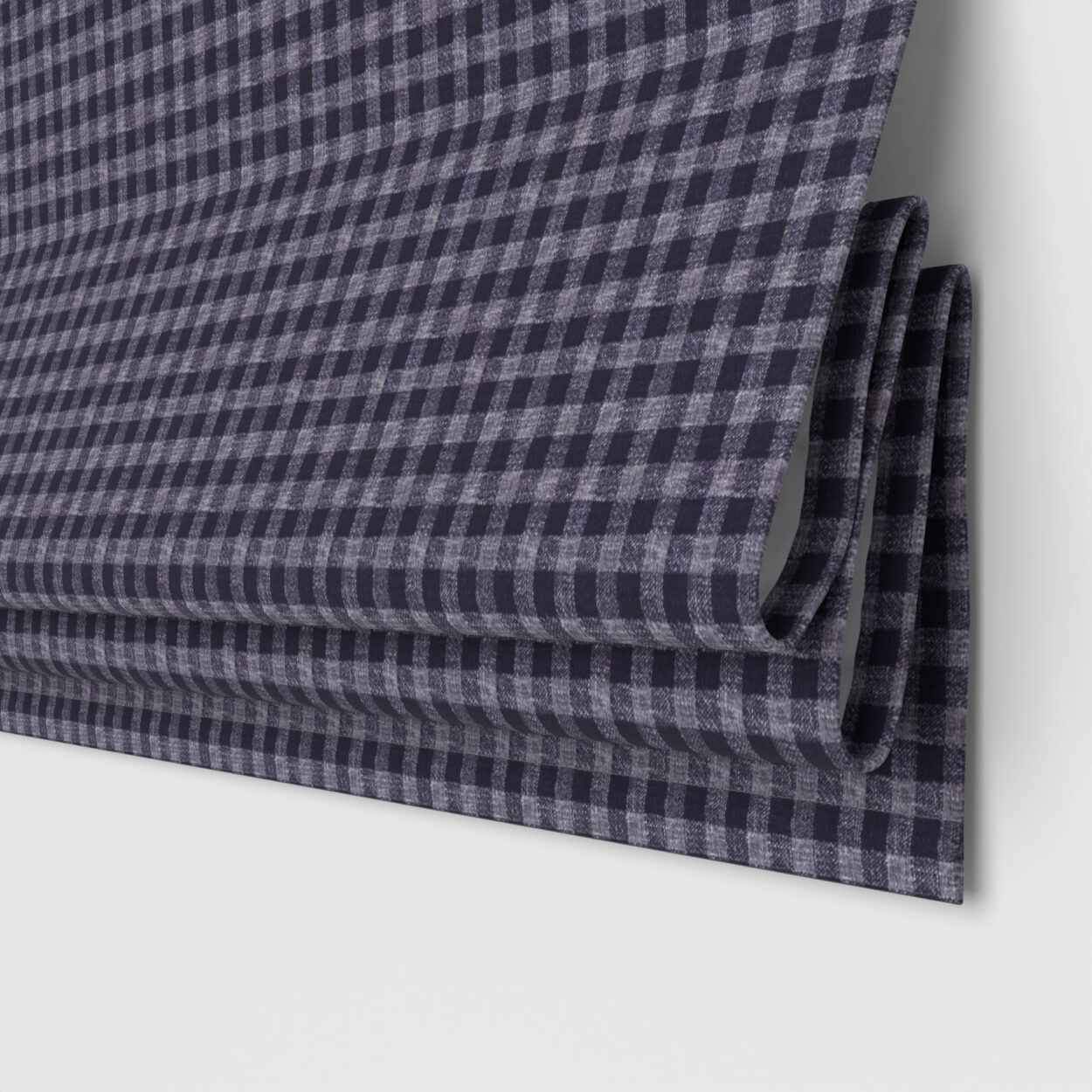 Laura Ashley Gingham French Navy Motorised