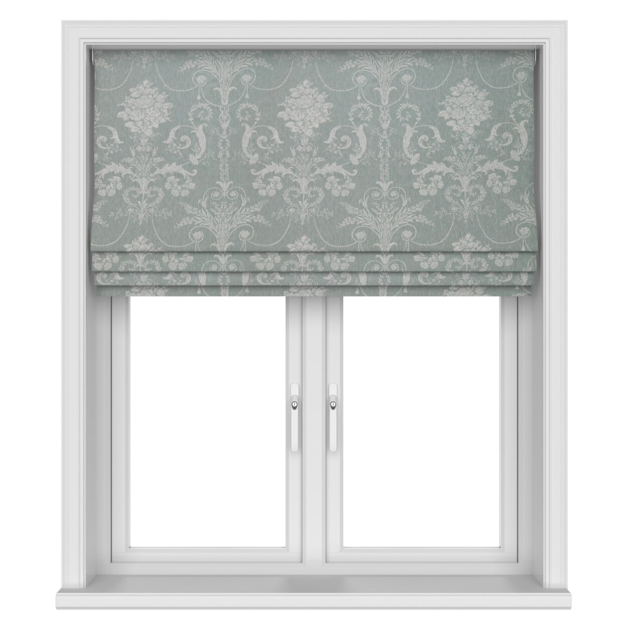 Laura Ashley Josette Woven Grey Green Motorised - Image 4