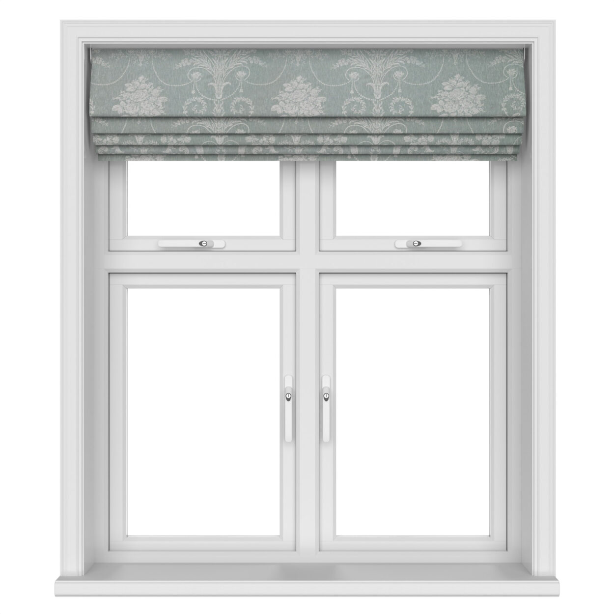 Laura Ashley Josette Woven Grey Green Motorised - Image 5