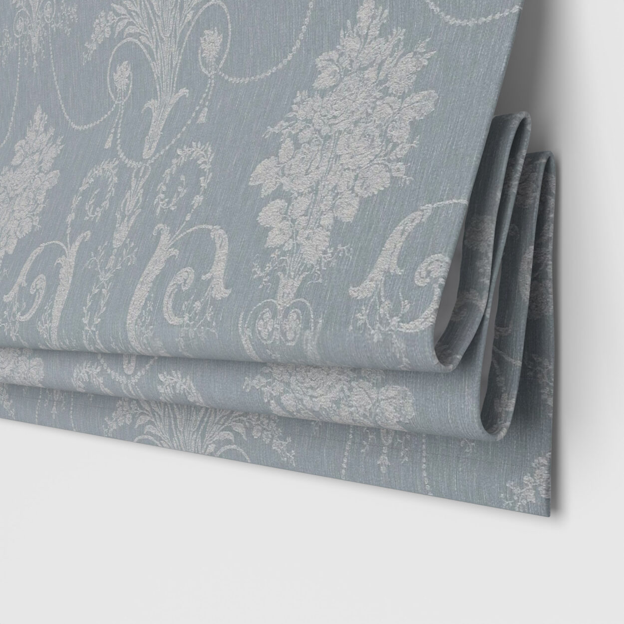 Laura Ashley Josette Woven Pale Seaspray Motorised