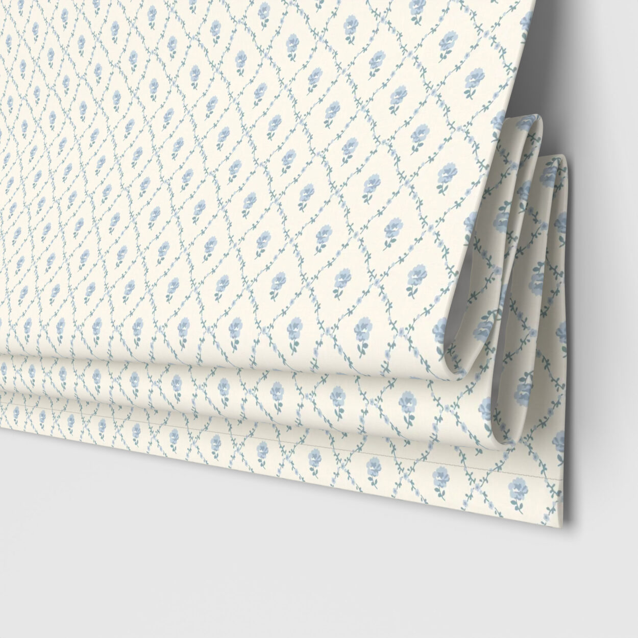 Laura Ashley Kate Pale Seaspray Blue Motorised
