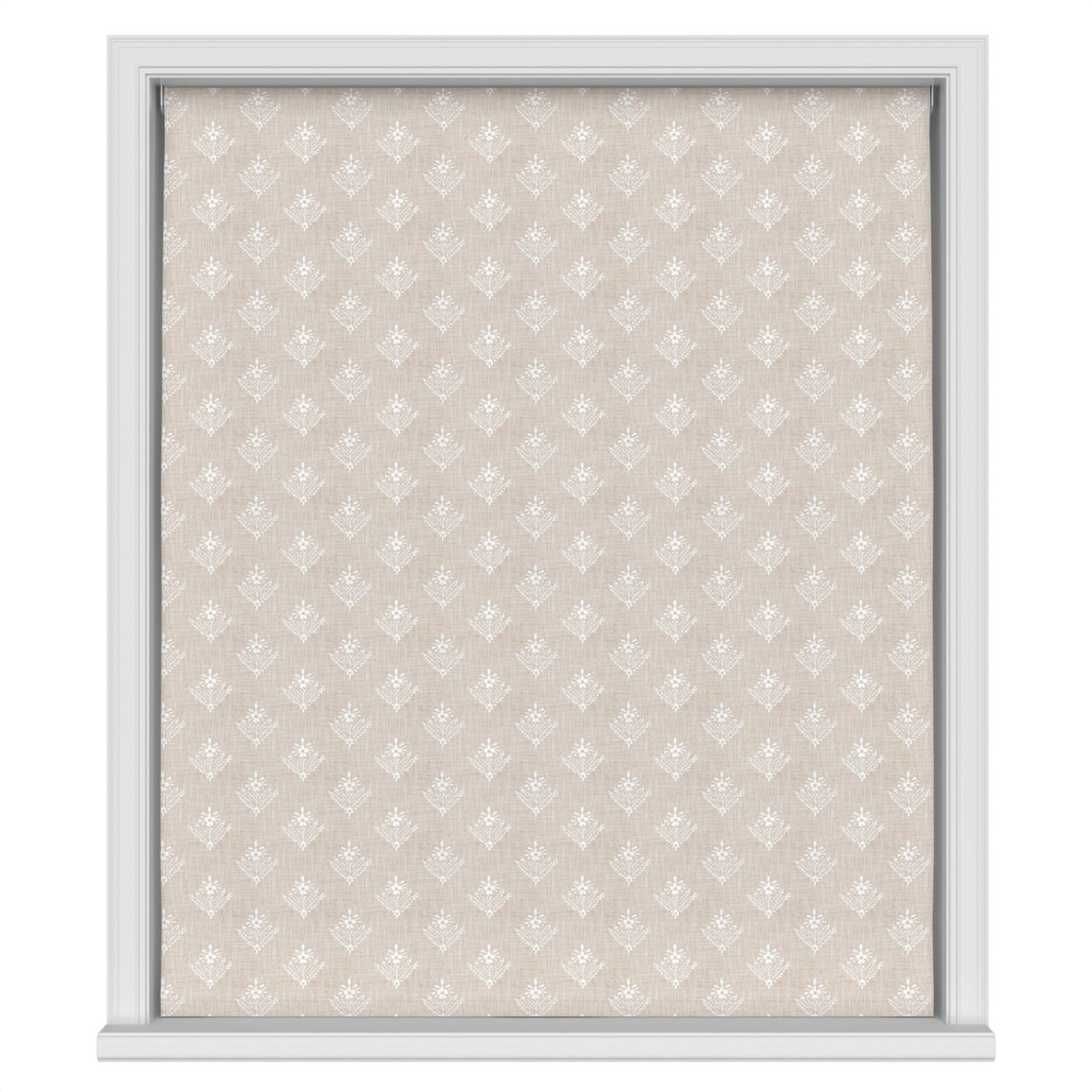 Laura Ashley Lady Fern Embroidery Almond Motorised - Image 2