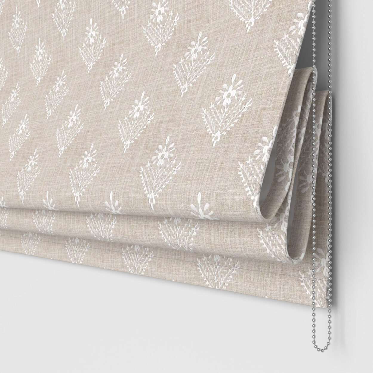 Laura Ashley Lady Fern Embroidery Almond - Image 2