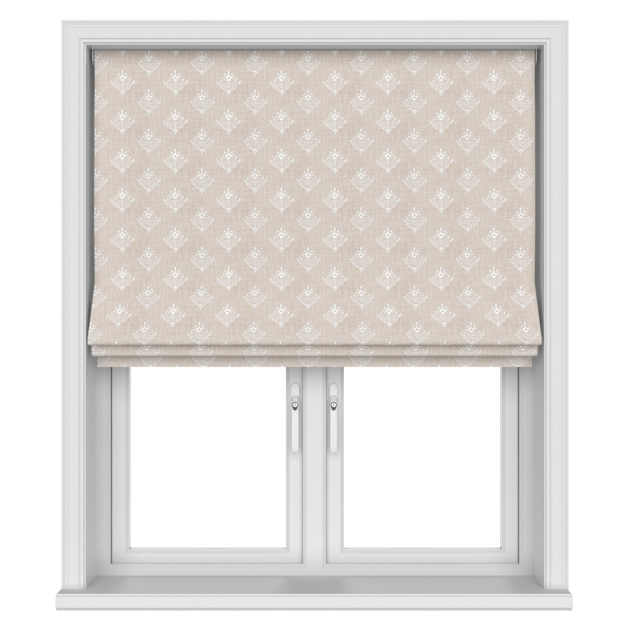 Laura Ashley Lady Fern Embroidery Almond Motorised - Image 3