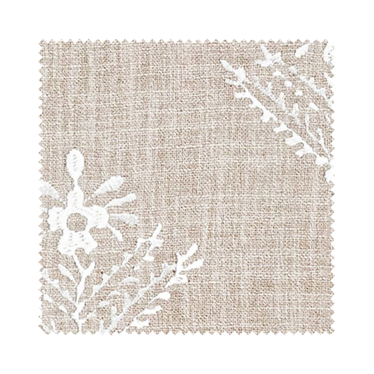 Laura Ashley Lady Fern Embroidery Almond - Image 7