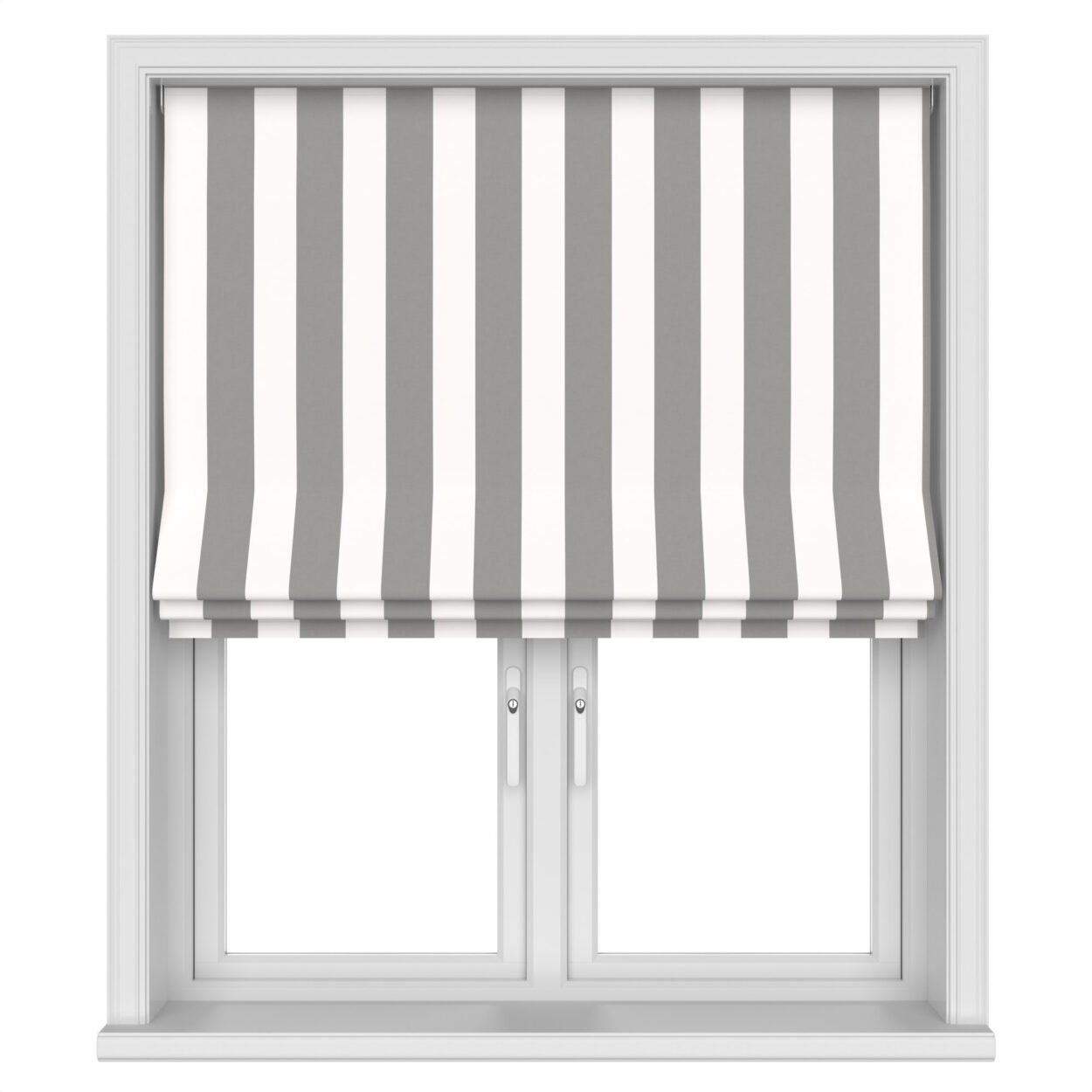 Laura Ashley Lille Stripe Steel Motorised - Image 3