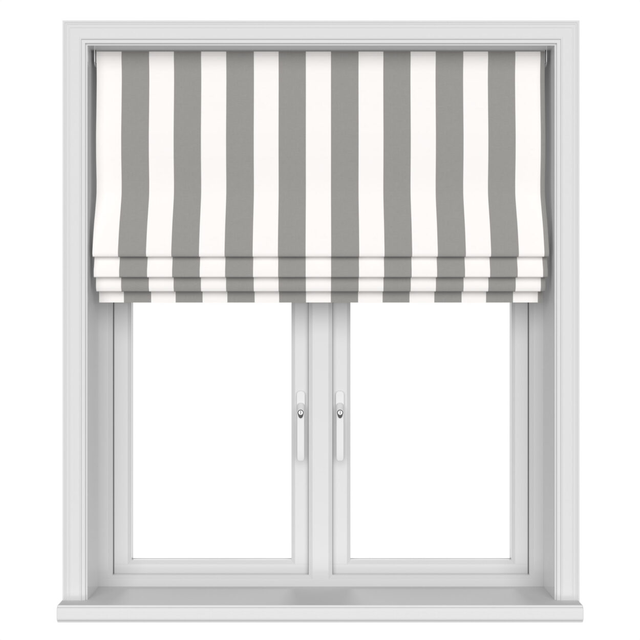 Laura Ashley Lille Stripe Steel Motorised - Image 4