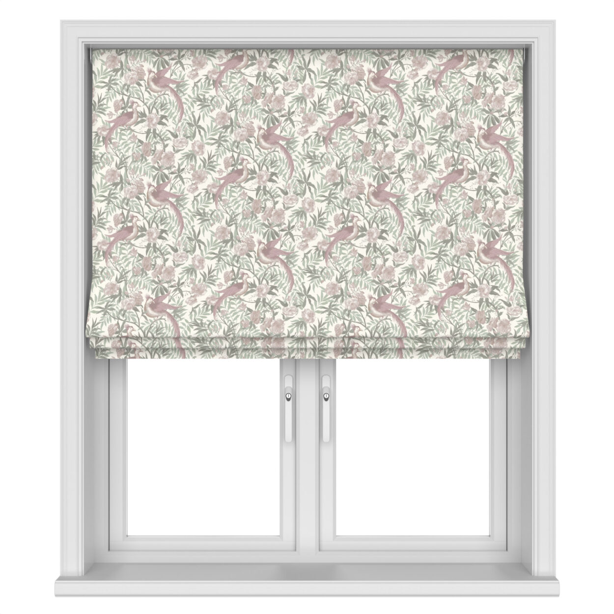 Laura Ashley Osterley Birds Mulberry Motorised - Image 3