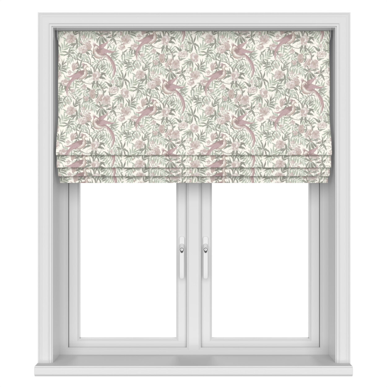 Laura Ashley Osterley Birds Mulberry Motorised - Image 4