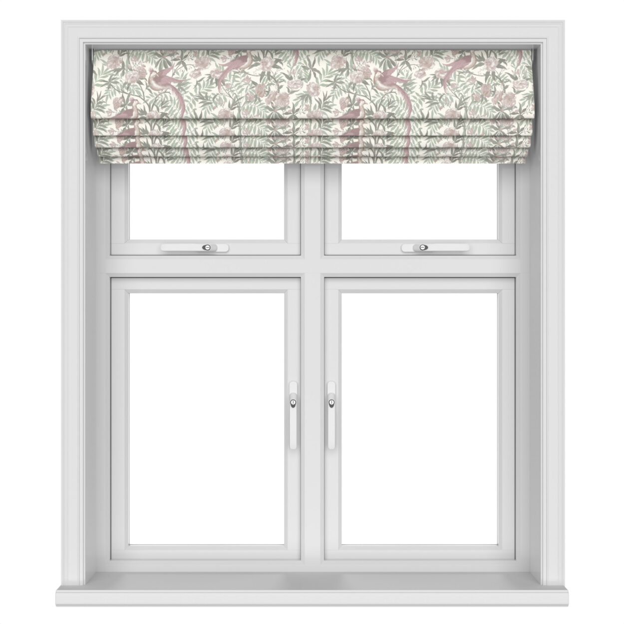 Laura Ashley Osterley Birds Mulberry Motorised - Image 5