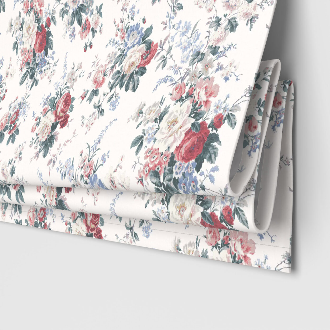 Laura Ashley Stowe Red Multi Motorised