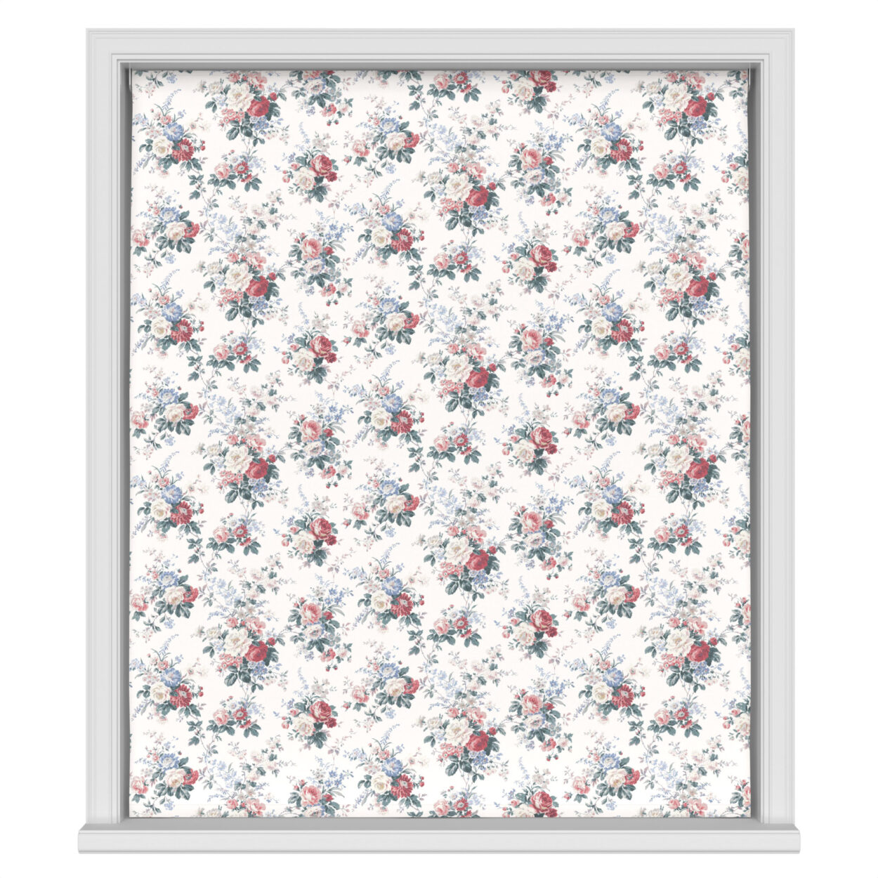 Laura Ashley Stowe Red Multi Motorised - Image 2