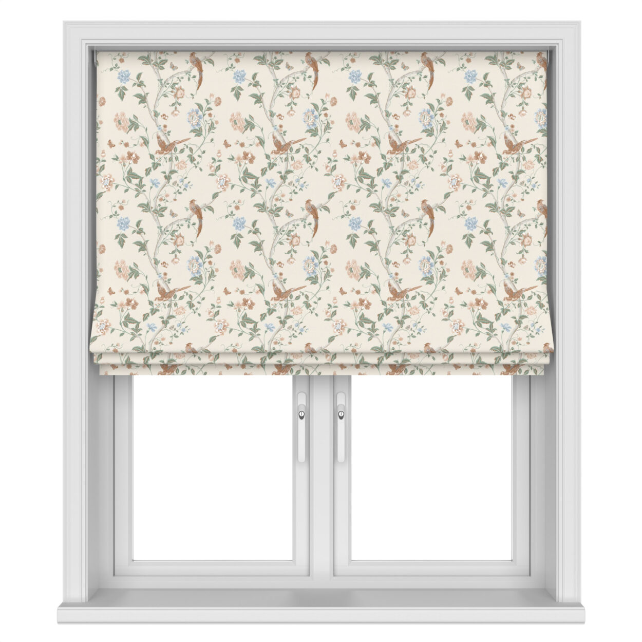 Laura Ashley Summer Palace Sage Apricot Motorised - Image 3