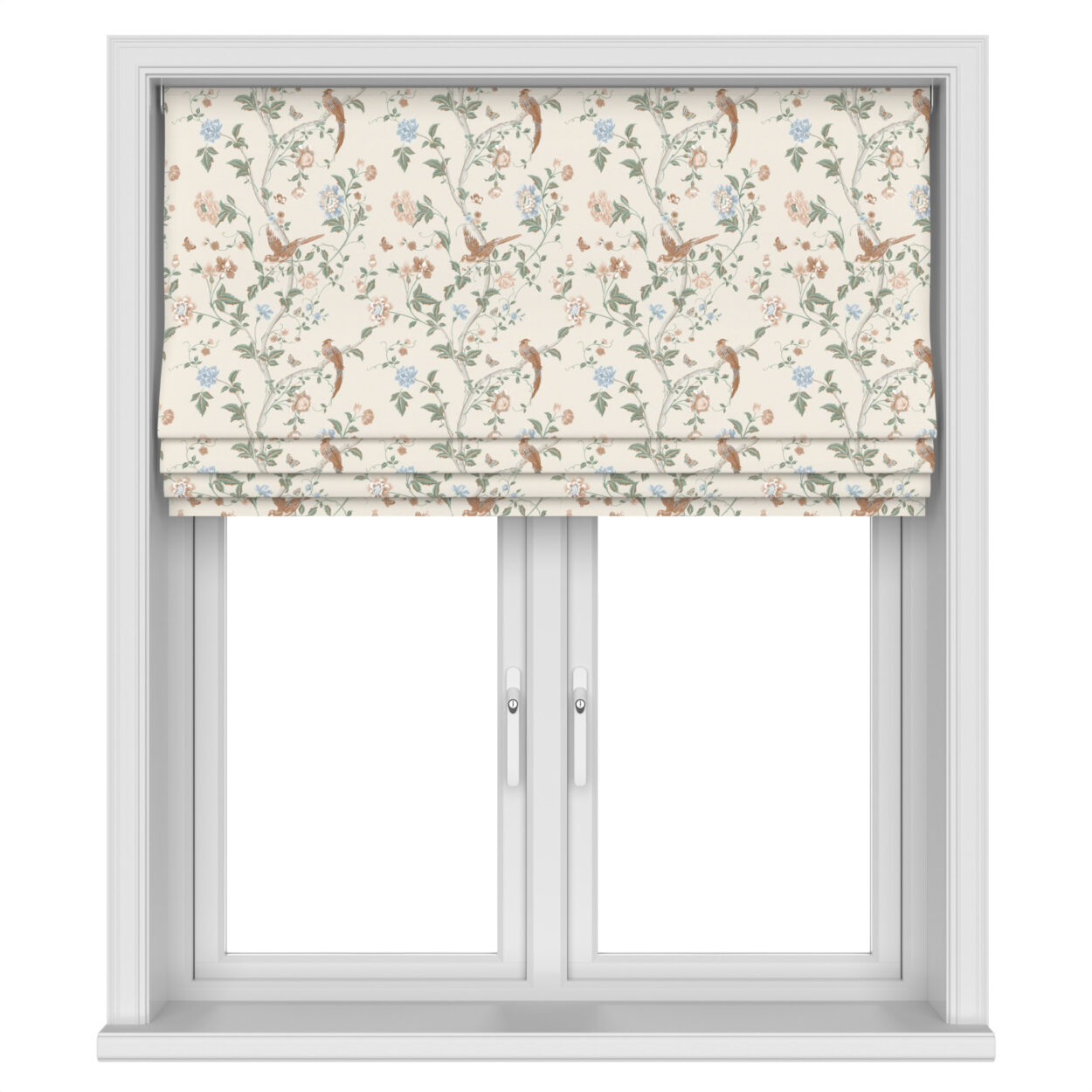 Laura Ashley Summer Palace Sage Apricot Motorised - Image 4