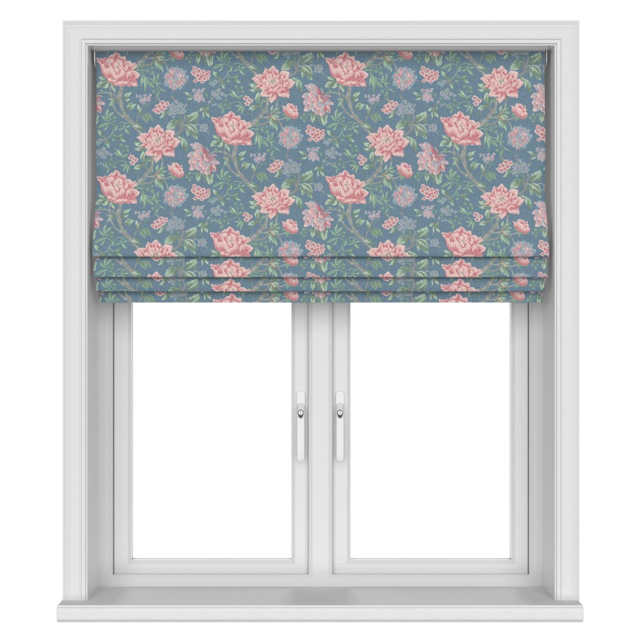 Laura Ashley Tapestry Floral Dusky Seaspray Motorised - Image 4