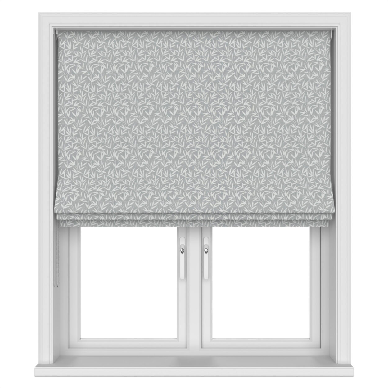Laura Ashley Willow Leaf Chenille Steel - Image 4
