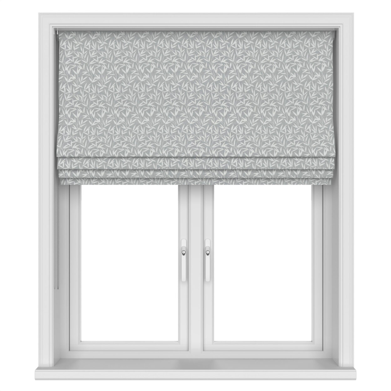 Laura Ashley Willow Leaf Chenille Steel - Image 5