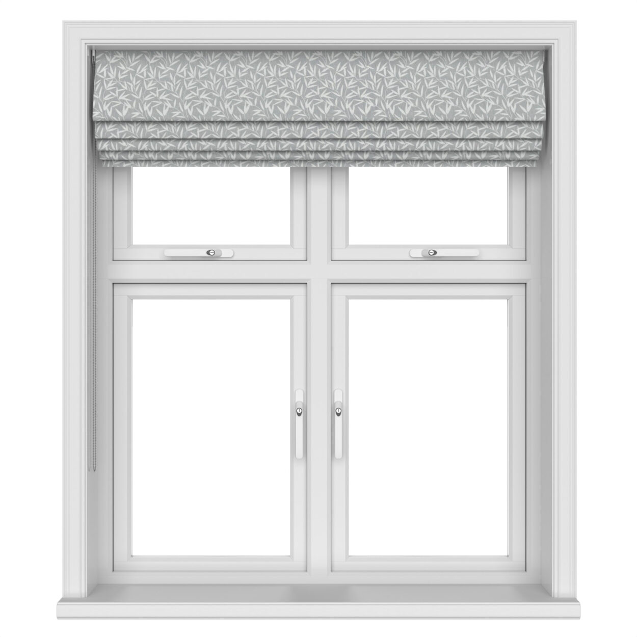 Laura Ashley Willow Leaf Chenille Steel - Image 6