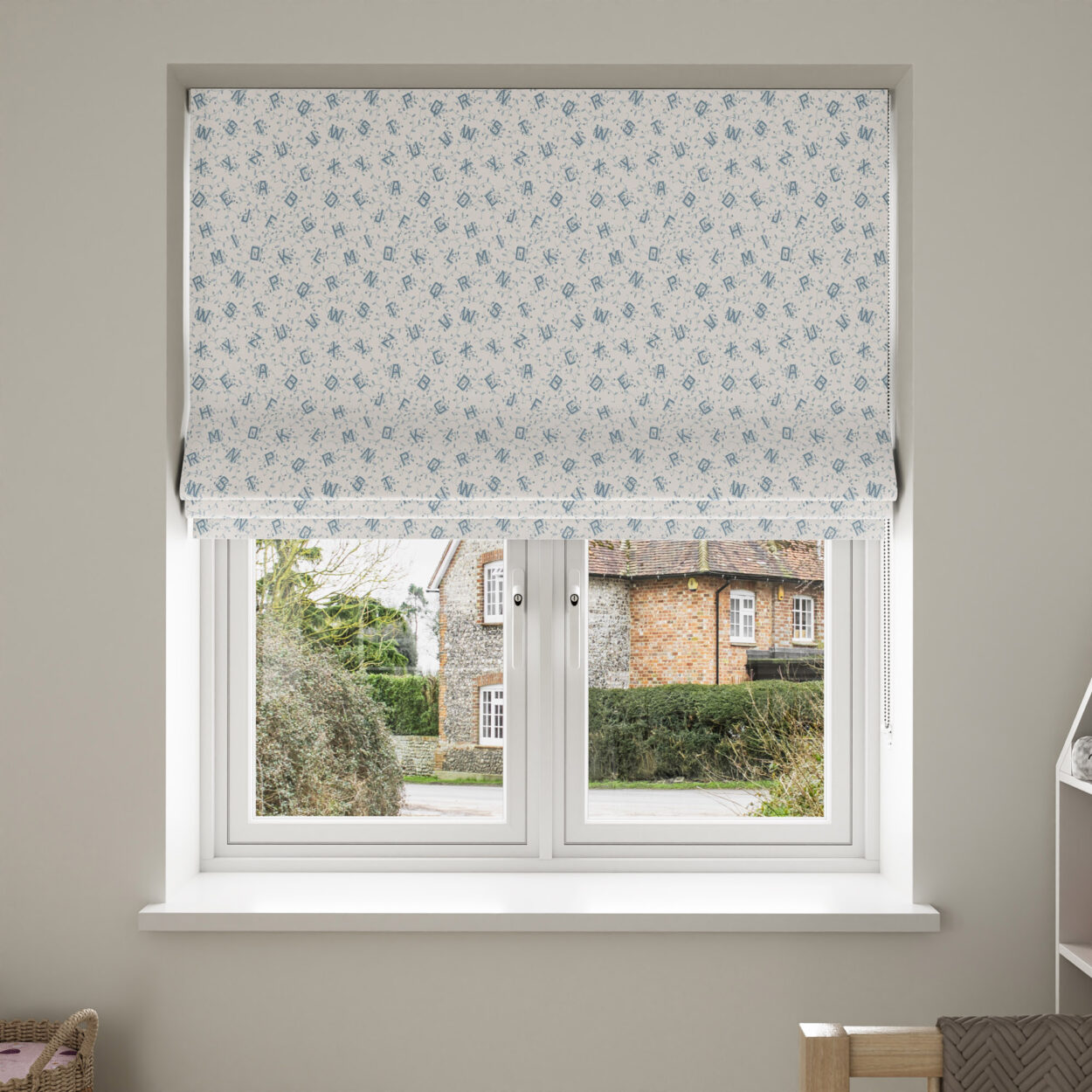 Laura Ashley A'hoy Alphabet Dark Seaspray