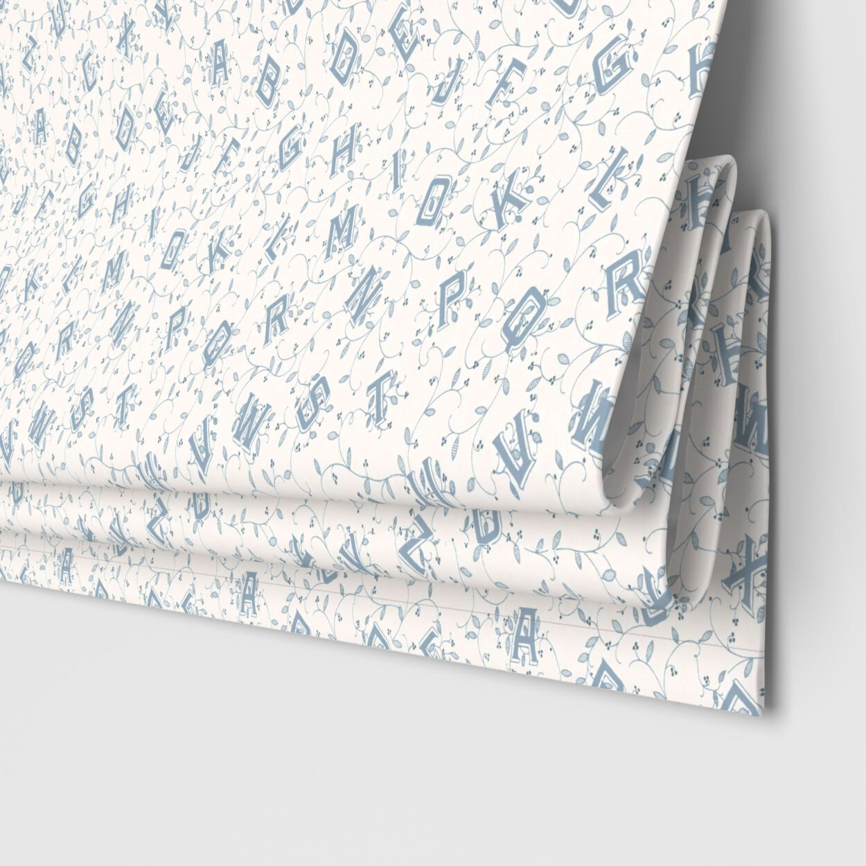 Laura Ashley A'hoy Alphabet Dark Seaspray Motorised